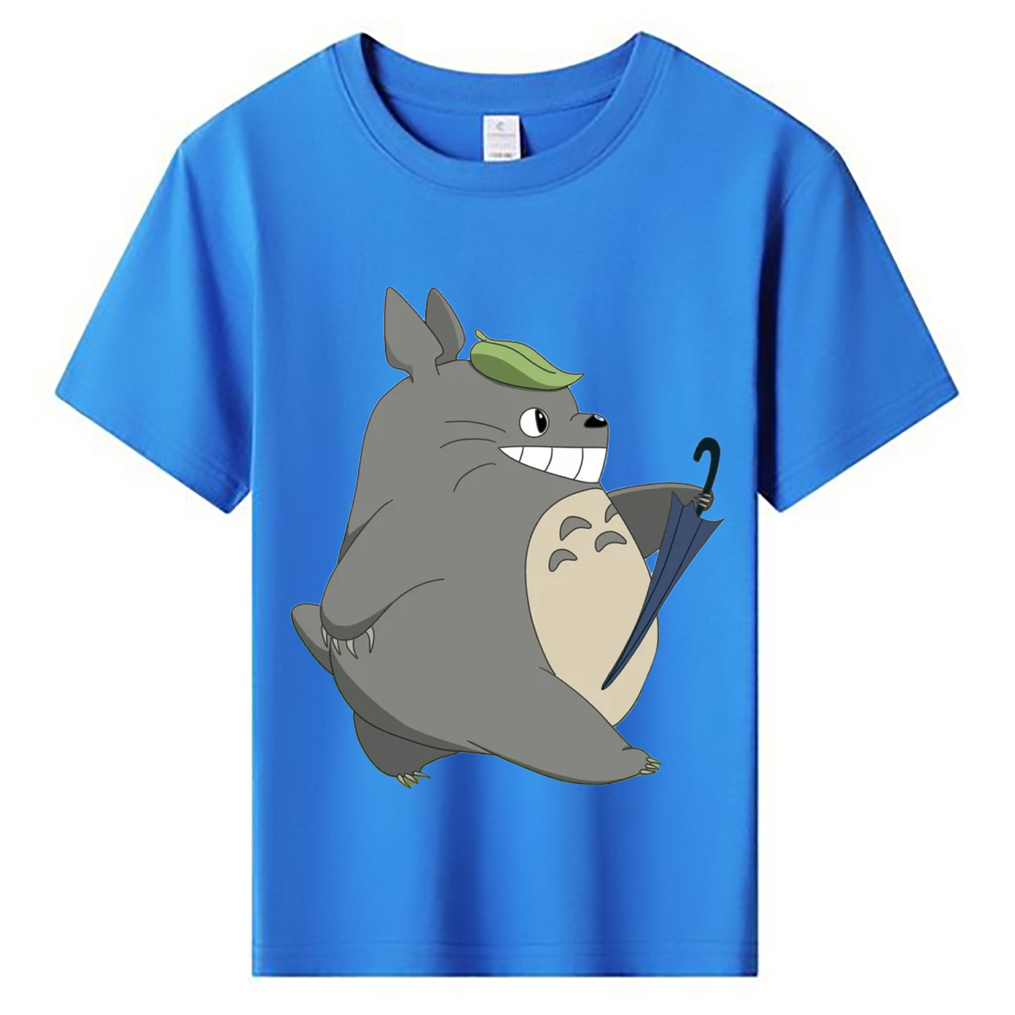 （画像用） となりのトトロ 草壁メイ 草壁サツキ My Neighbor Totoro Satsuki Kusakabe Mei Kusakabe 綿100％キッズTシャツ（フロントプリント）